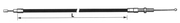 Barnett Clutches & Cables C02 - Clutch Cable 1968-1986 Fx, FL & FXST Softail – Control Cables & Hydraulic Lines