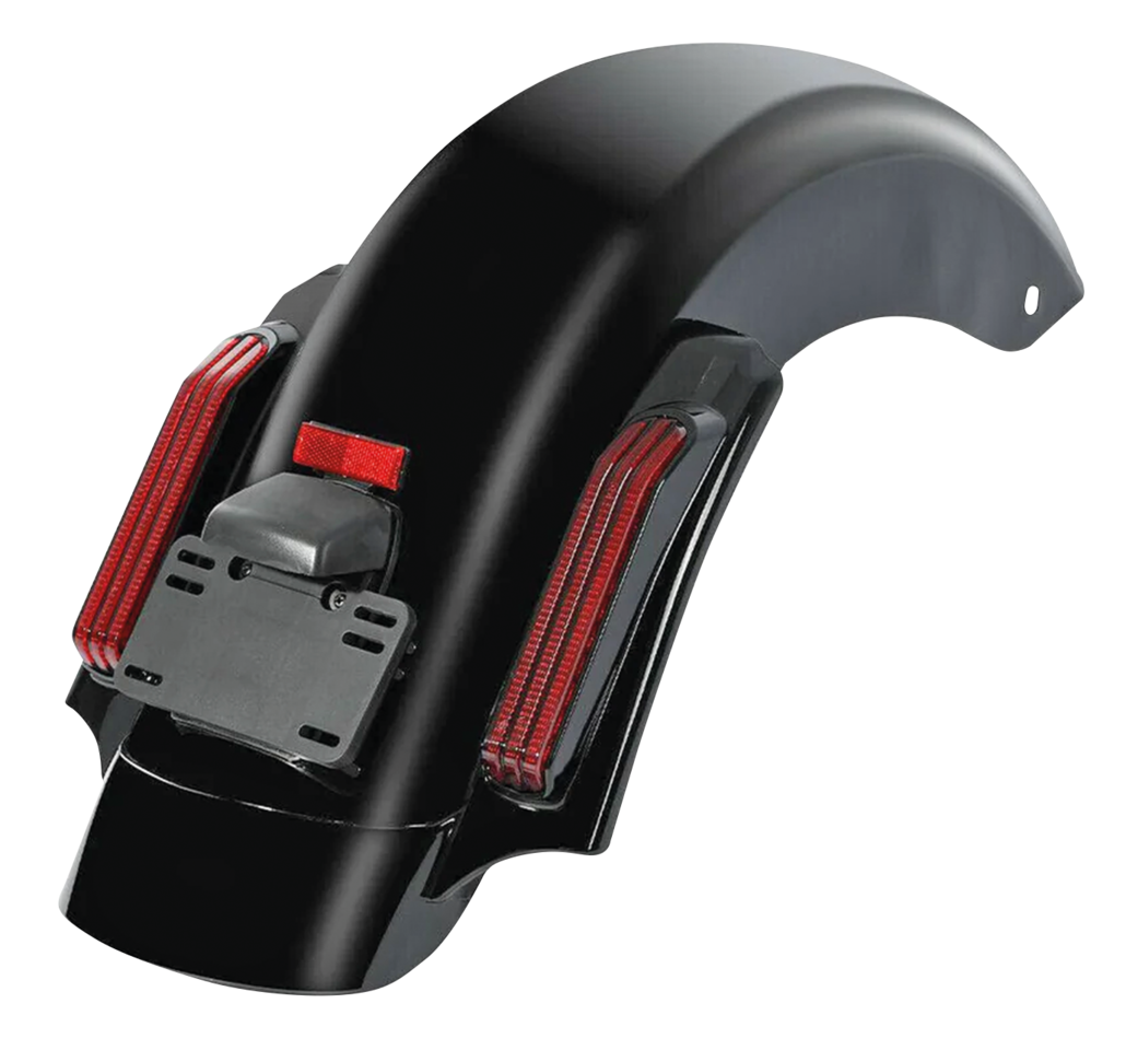 Zodiac Black CVO Style Lighted Rear Fender Kit for 2014 to Present Touring – Fender & Struts