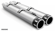 Freedom Performance Exhaust 4" Slip-Ons for Indian Powerplus & Thunderstroke