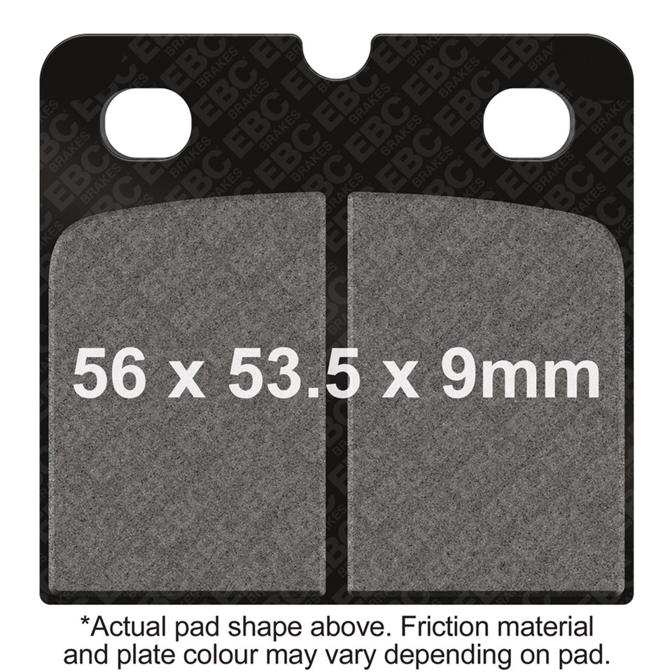 EBC Brakes International Disc Brake Pads for Indian