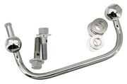 Zodiac Chrome Thru-The-Head Breather Tubes – Intake