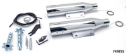 Mcj Adjustable Mufflers for Milwaukee Eight Softail – Exhaust