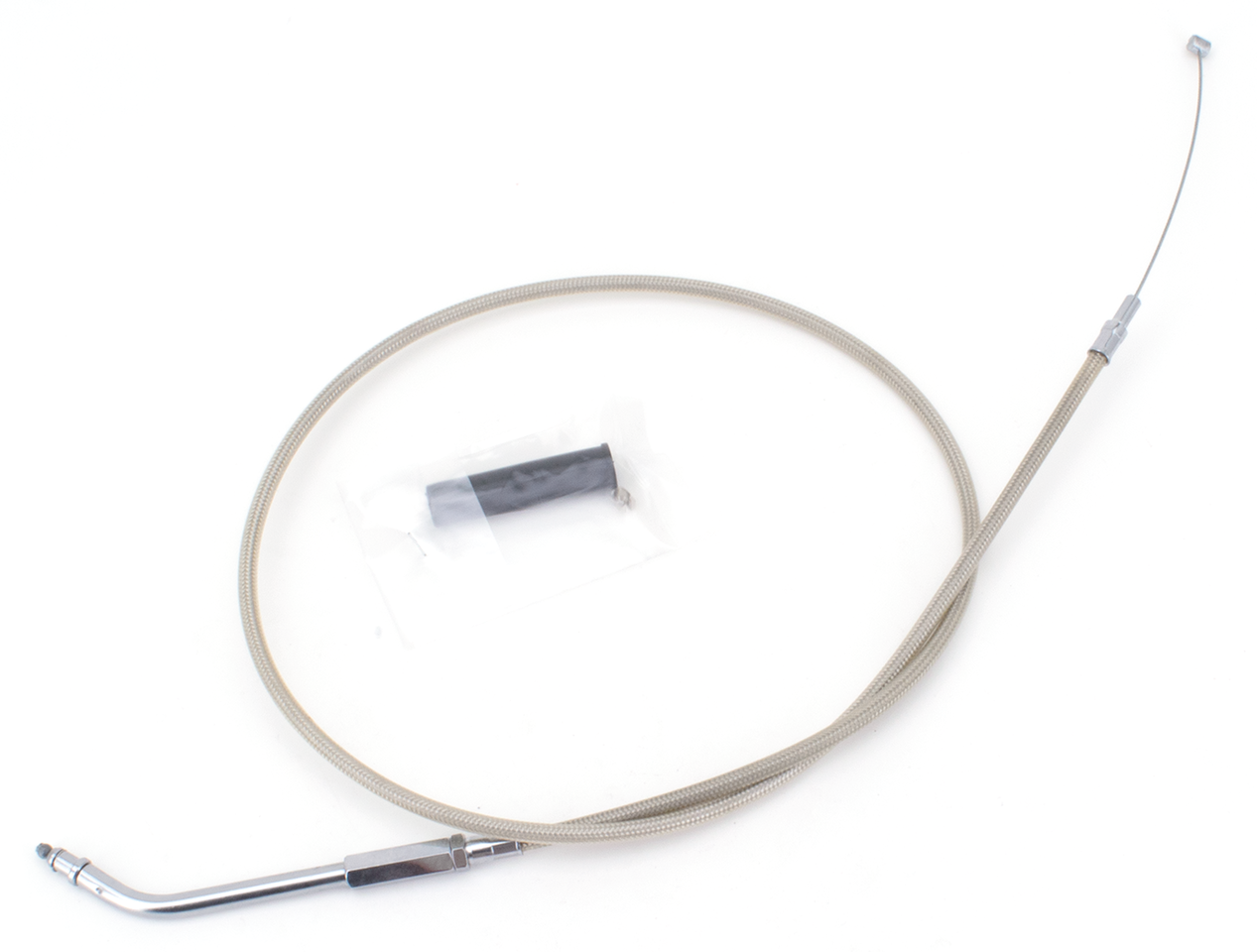 Zodiac T04 - Throttle & Idle Cable 1996-2015 Softail, 1996-2017 Dyna, 1996-2001 Carburetor Equipped Touring & 2007 to Present Sportster – Control Cables & Hydraulic Lines