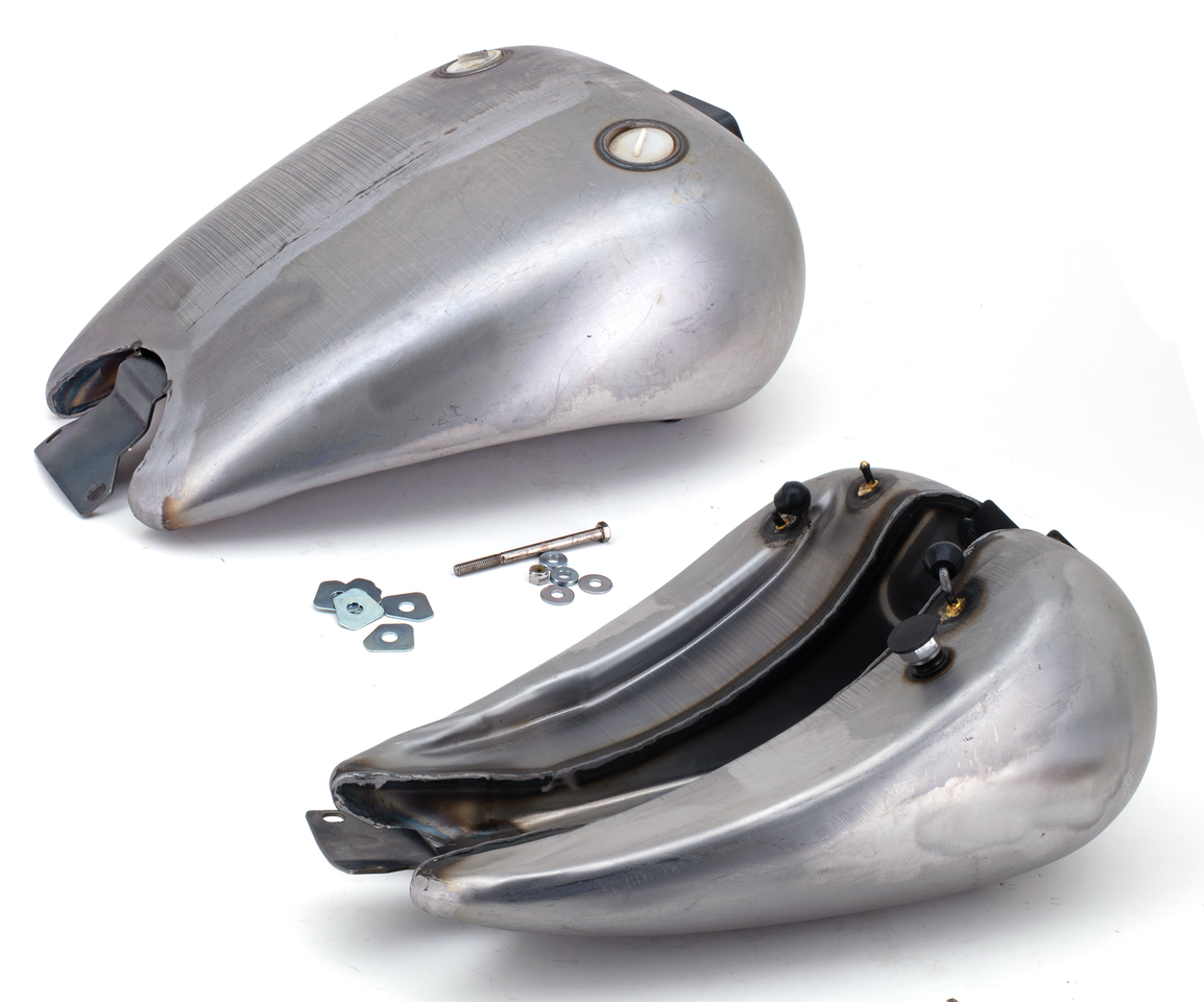 Zodiac One Piece Stretched Smooth Top Steel Gas Tank for FXR – Gas- & Oil Tank