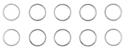 Cometic Gasket Exhaust Port Gaskets 1984 to Present – Gasket & Seals