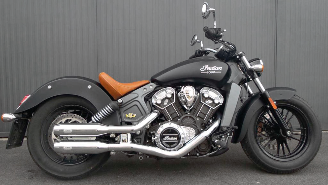 Mcj Adjustable Slip-On Mufflers for Indian Scout – Exhaust