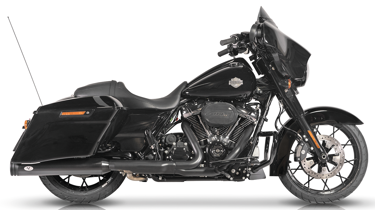 V-Performance Slip-On Mufflers for Touring – Exhaust