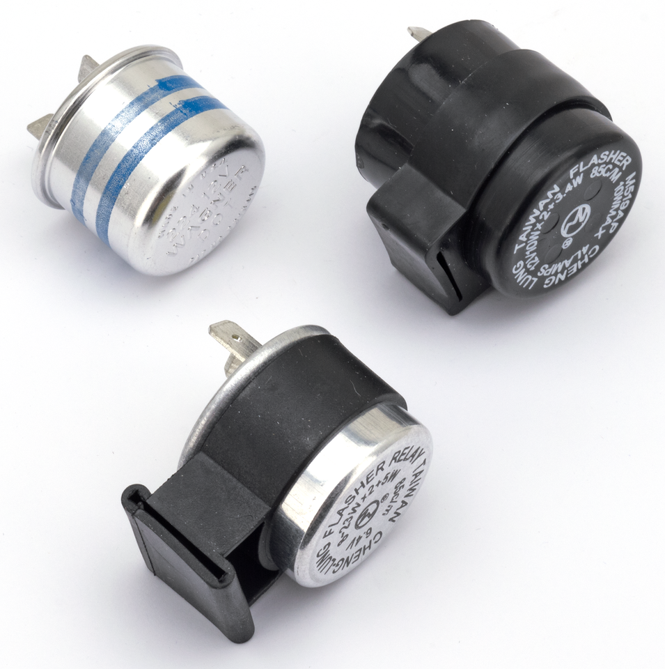 V-Twin Round Turn Signal Flasher – Electric & Light