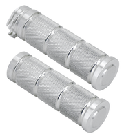 Zodiac Retro Style Knurled Billet Aluminum Grip Sets – Handlebar