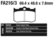 EBC Brakes International Brake Pads for After Market Calipers