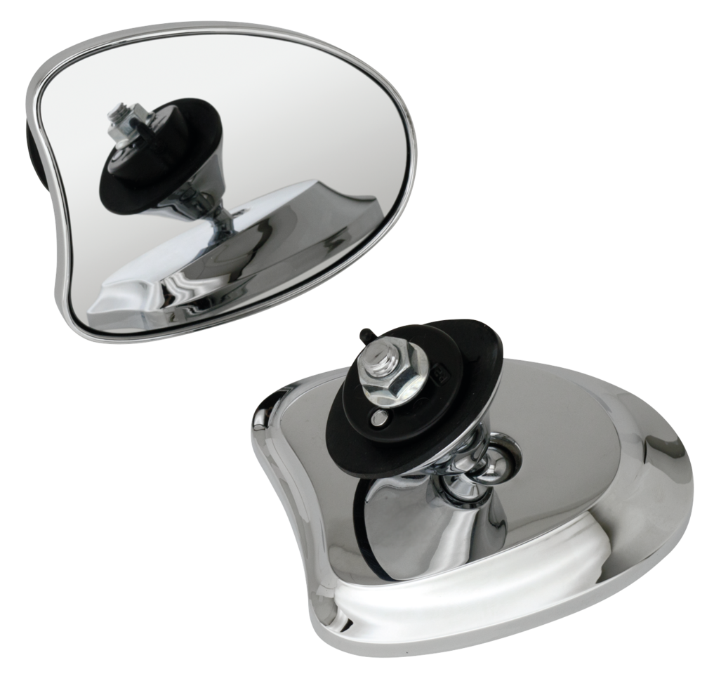 Zodiac Genuine Zodiac Tapered Fairing Mount Mirrors – Handlebar