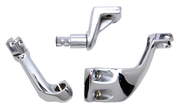 V-Twin Chrome Driver Footpeg Mount Set for FXR Models – Foot Control