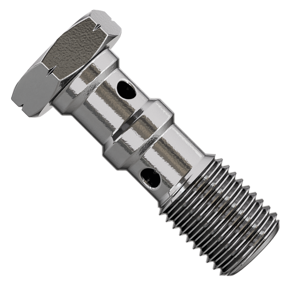 Goodridge Double Banjo Bolt – Control Cables & Hydraulic Lines
