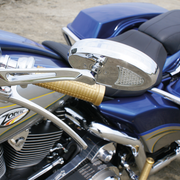 Zodiac Sport Oval Mirrors with LED Turn Signals – Handlebar