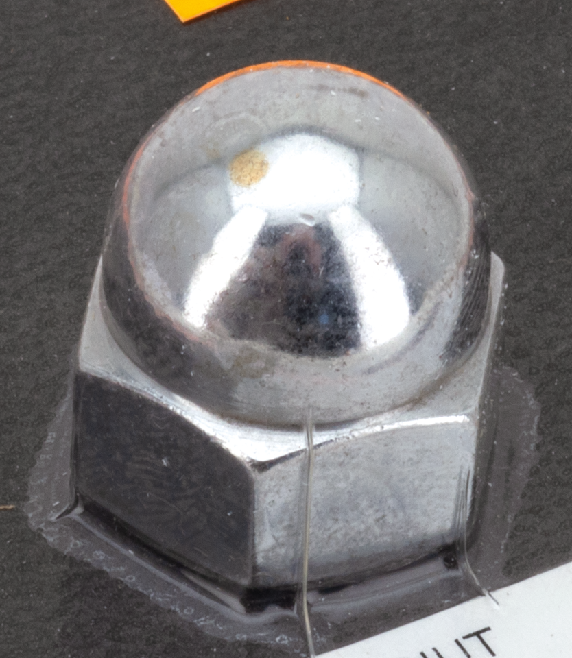 Colony Round Top Chrome Acorn Nuts – Hardware