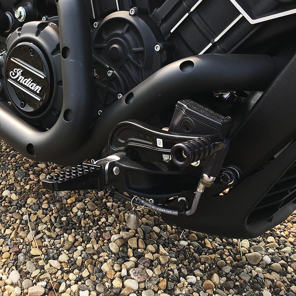 Joker Machine Foot Pegs for Indian Scout & Victory Octane – Foot Control
