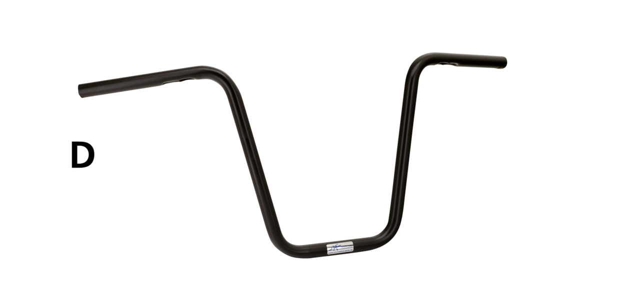 CRC Fehling One Inch Diameter Apehanger Handlebars