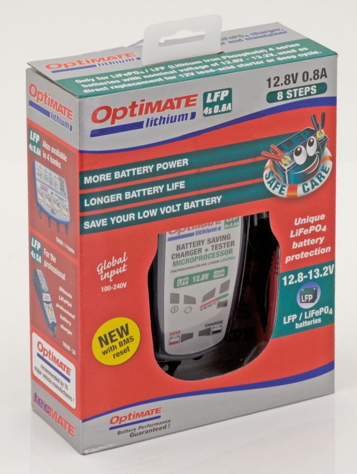 Optimate/Tecmate Optimate Lithium Battery Chargers – Engine Electrics