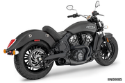 Freedom Performance Exhaust Shorty 2-INTO-1 for Indian Scout