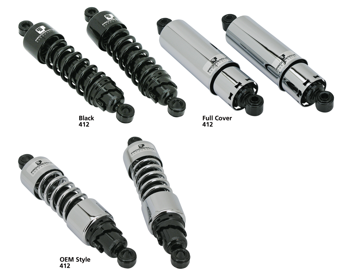 Progressive Suspension "american Tuned" Gas Shocks by Progressive Suspension – Frame & Rear Suspension