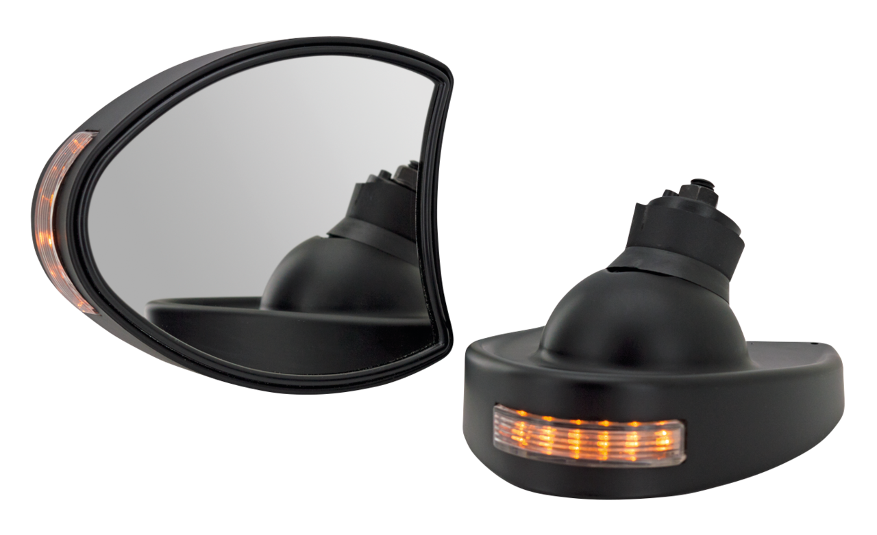 Zodiac Mirrors for Batwing Fairings – Handlebar