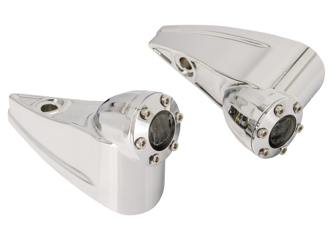 Vity's Design Diamond Front Turn Signals for Road Glide – Electric & Light