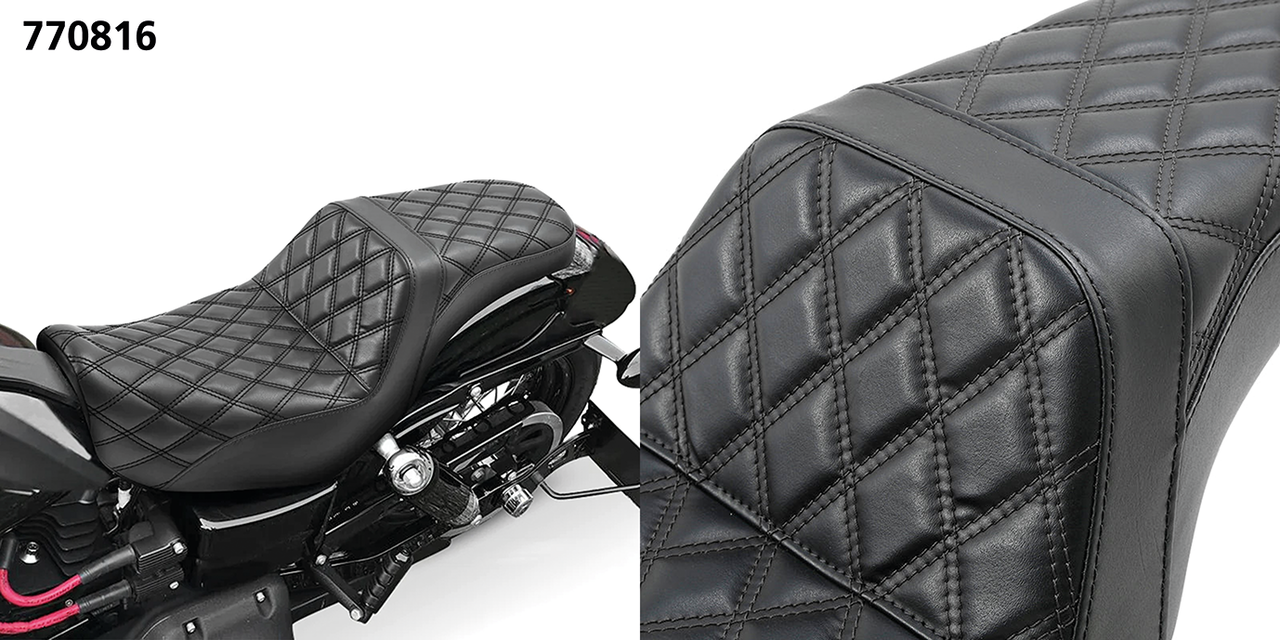 C.c. Rider 2-UP Seat for Dyna
