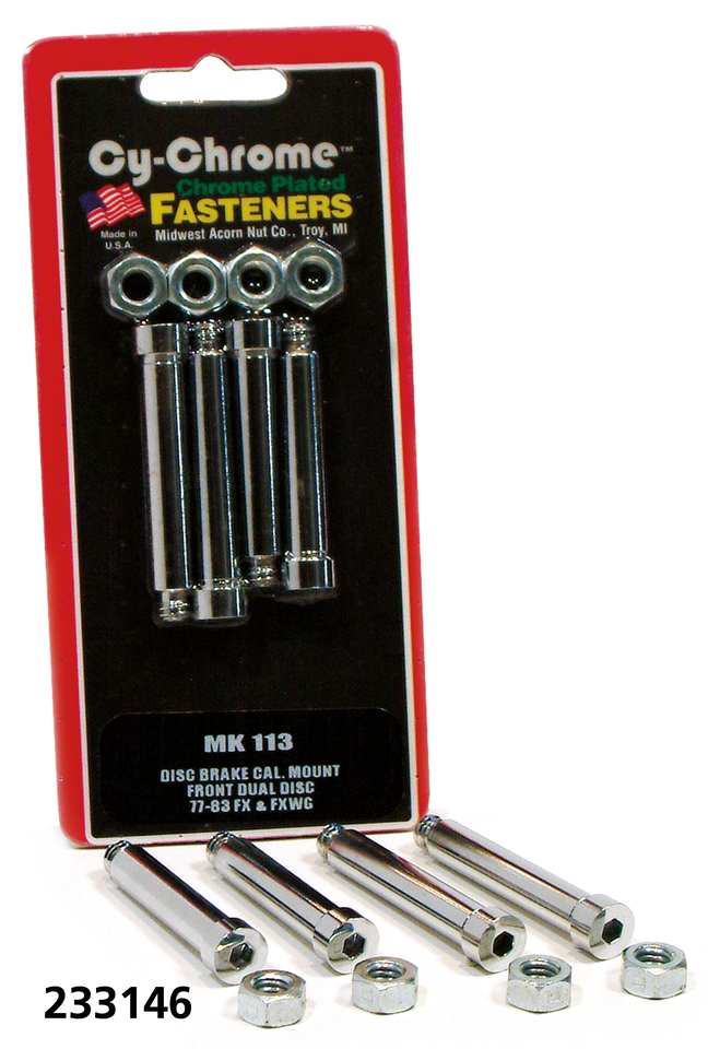 Midwest Acorn Nut Company Chrome Plated Bolt Kits – Hardware