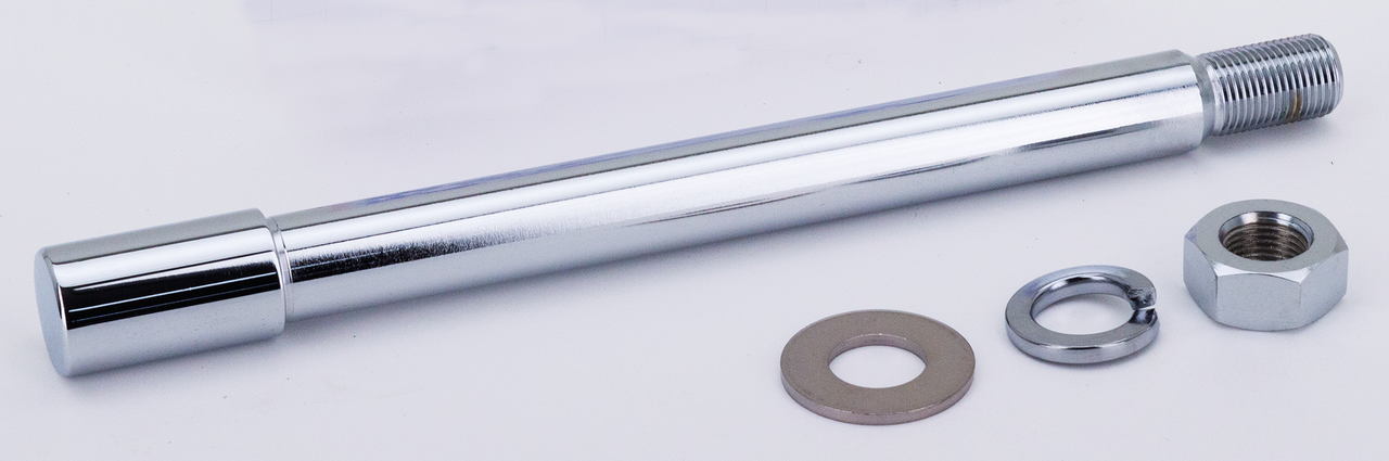 Zodiac Chrome Plated Front and Rear Axles – Wheel & Tire