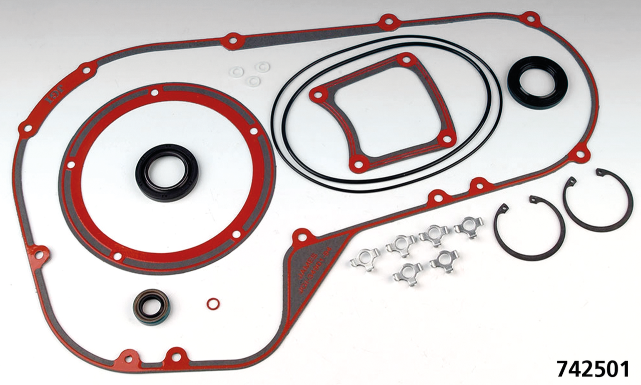 James Gaskets Gaskets, O-Rings and Seals for Primary on 5 Speed Big Twin Late 1979-2006 – Gasket & Seals