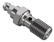 Goodridge Banjo Bolt with Bleeder Nipple – Control Cables & Hydraulic Lines