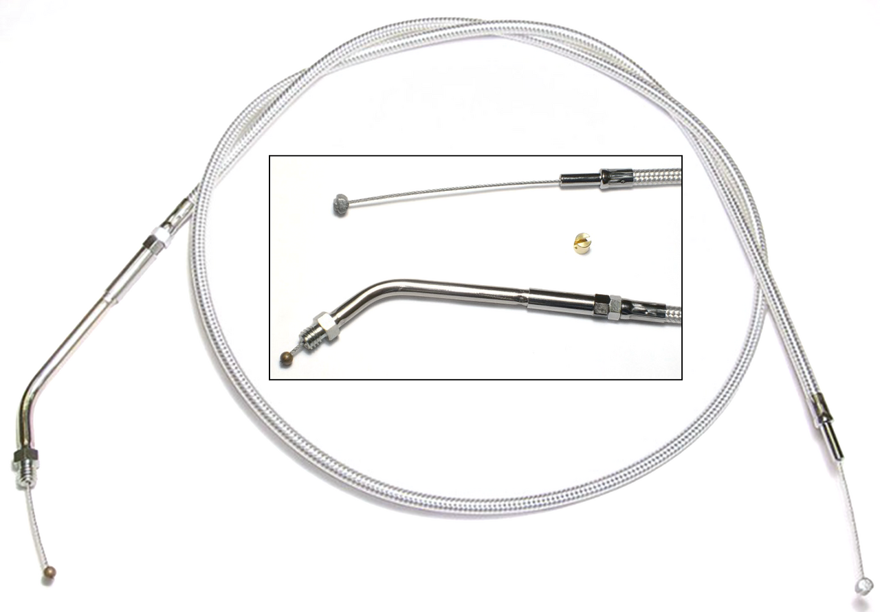 Magnum Shielding T03 - Throttle & Idle Cable 1990-1995 Big Twin – Control Cables & Hydraulic Lines