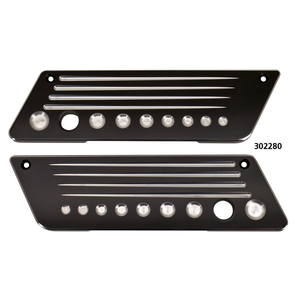 Zodiac Billet Saddlebag Latch Covers – Luggage