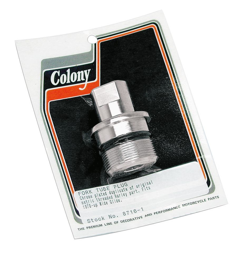 Colony Fork Tube Plugs for 41MM Forks – Front Forks