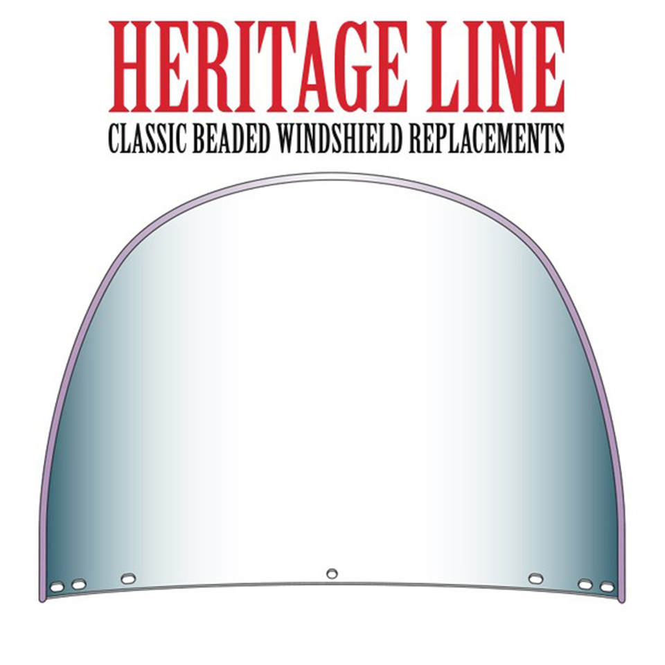 National Cycle Beaded Heavy Duty Windshield
