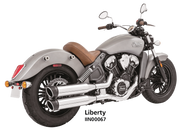 Freedom Performance Exhaust 4" Slip-Ons for Indian Scout 2015-2024