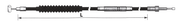 Barnett Clutches & Cables C10 - Clutch Cable Buell 1996-2002 – Control Cables & Hydraulic Lines