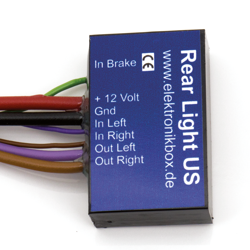 Axel Joost Elektronik EU to US Tail & Turn Light Conversion Module – Electric & Light