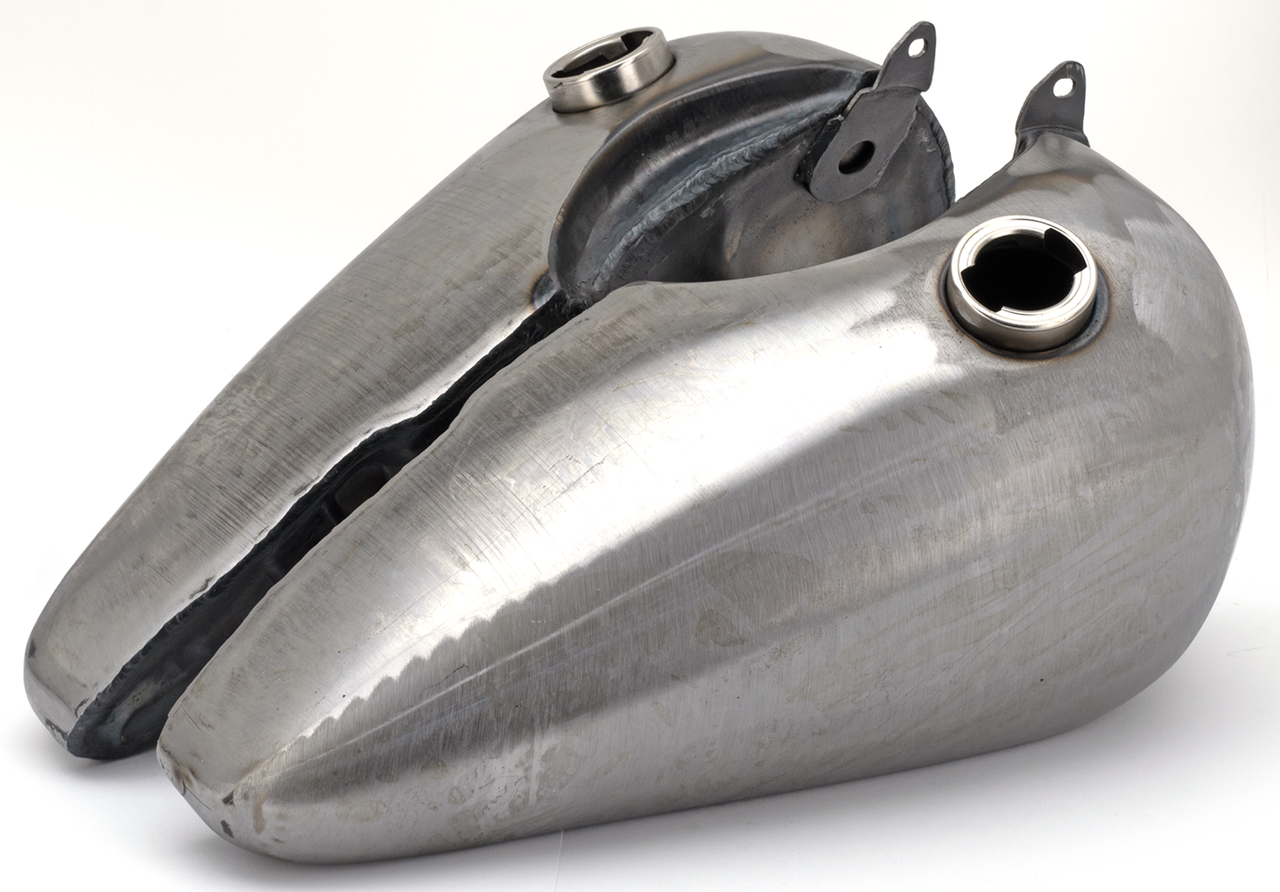 V-Twin Bobbed 3.5 Gallon Hand Shift Gas Tank for Knucklehead – Gas- & Oil Tank