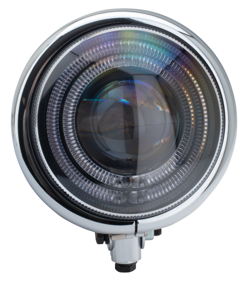 Zodiac 5 3/4 Inch Odyssee Bottom Mount LED Headlights – Electric & Light