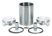Wiseco 110 Ci Sleeper Kit with 4" Big Bore Pistons for Twin Cam – Engine