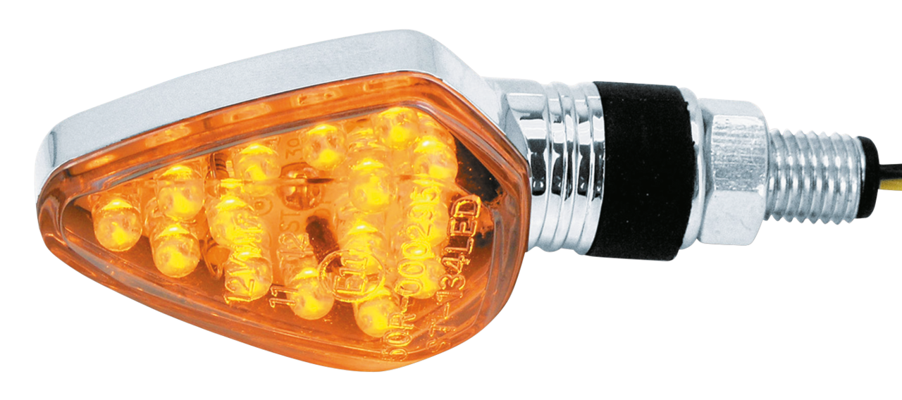 Zodiac EU Approved Chrome LED Turn Signal – Electric & Light