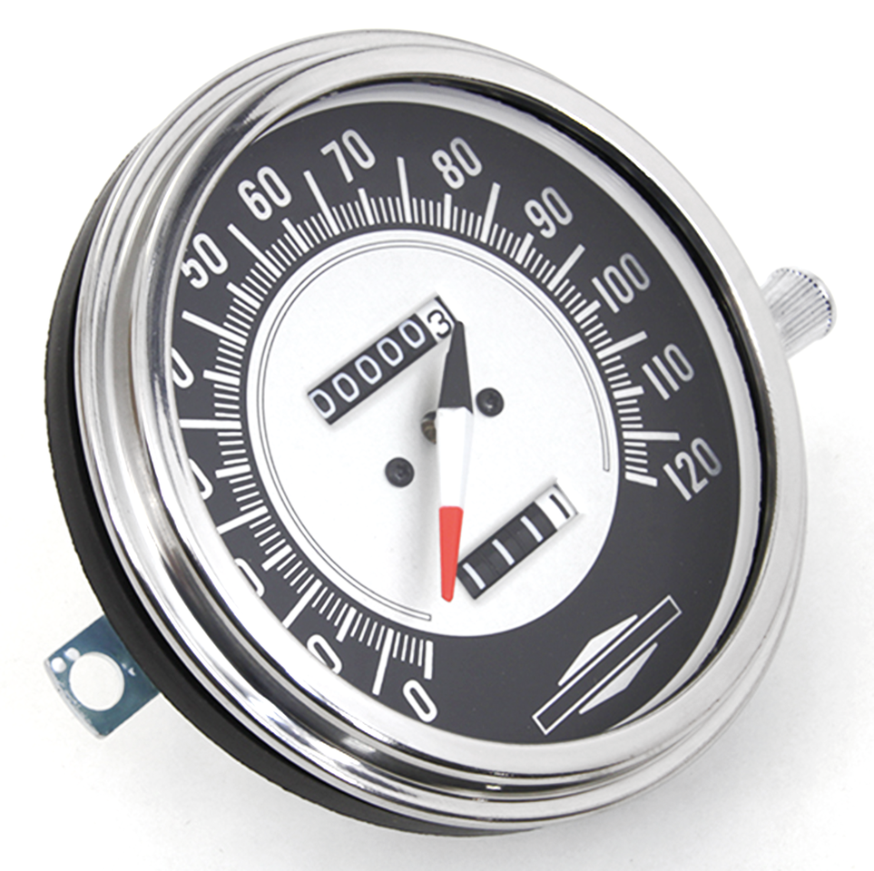 V-Twin Miles-Per-Hour Speedo for 1962-1983 Big Twin – Gauges & Dashes