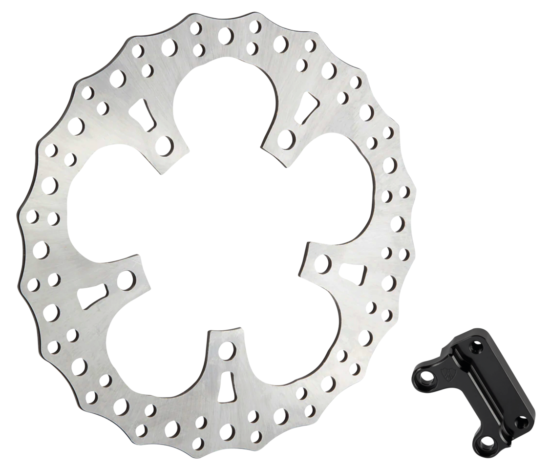 Arlen Ness Jagged Big Brake Rotors for Touring