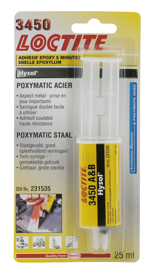 Loctite Ea 3450 Metal Repair – Tools & Chemicals