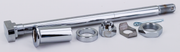 Zodiac Chrome Plated Front and Rear Axles – Wheel & Tire