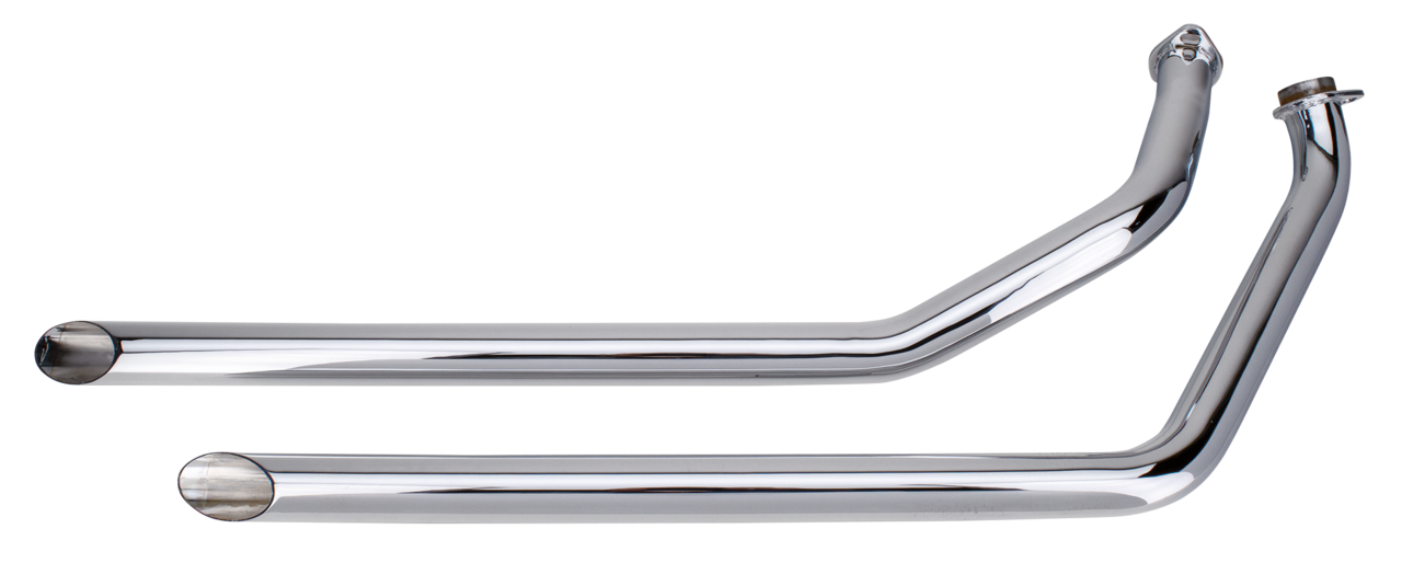 V-Twin Radii Drag Pipes for Electric Start FX Shovelhead – Exhaust