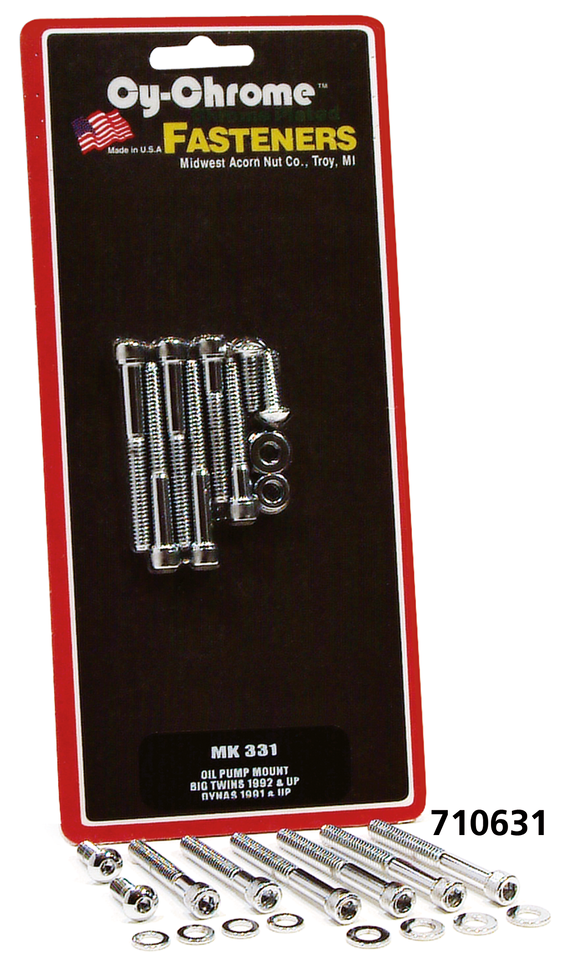 Midwest Acorn Nut Company Oil Pump Mount Kit for Big Twin by Midwest Acorn – Engine