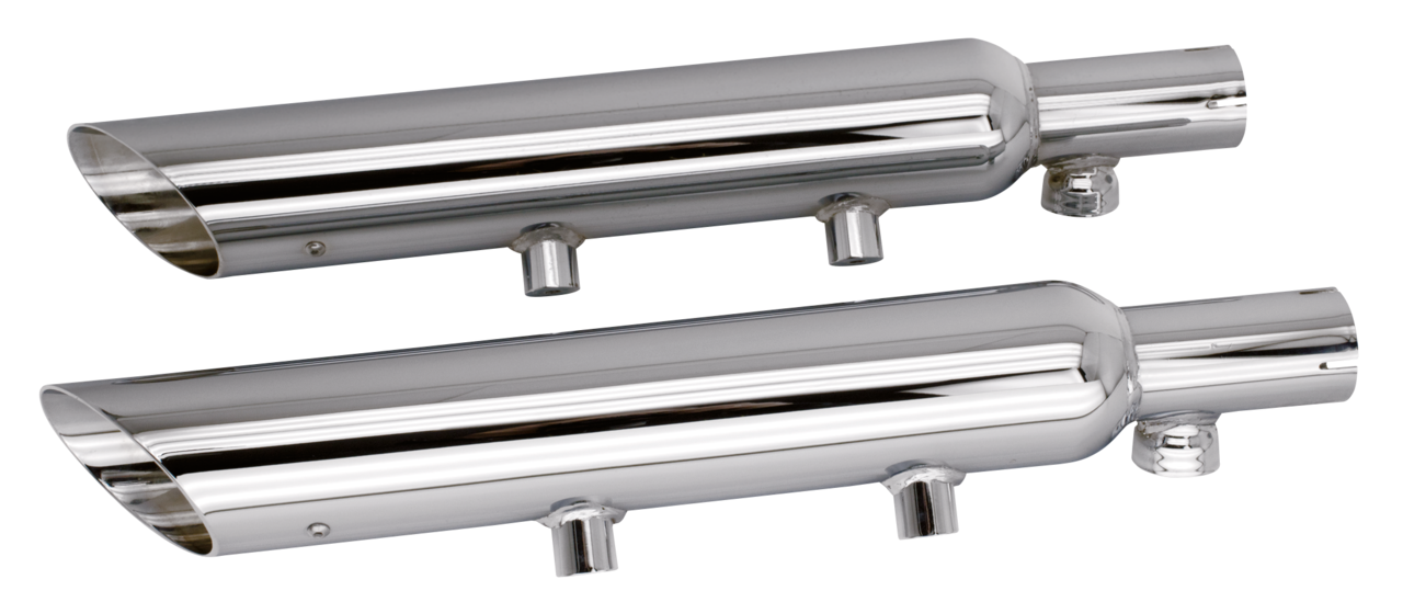 Zodiac Slip-On Mufflers for Big Twin and Sportster