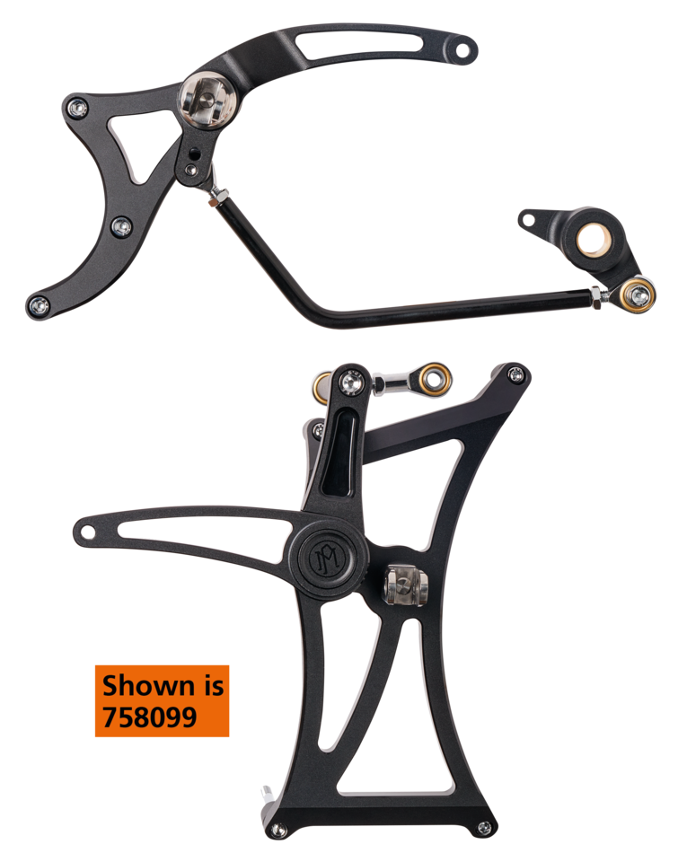 Performance Machine Pm Mid Controls for Touring & Softail – Foot Control